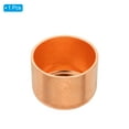 thumbnail image 3 of Uxcell Tapón de extremo de accesorio de tubería de cobre de 1 pulgada ID, enchufe de soldadura, conexión de plomería HVAC aire acondicionado, 3 of 6
