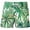 Green, variant on Men's 3D Hawaiian Print Beach Shorts Drawstring Print Swim Trunk Summer Casual Quick Drying Holiday Swim Short for Teen Boys