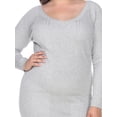 thumbnail image 4 of White Mark Women's Plus Size Destiny Sweater Dress, 4 of 4