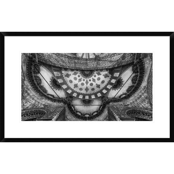 Global Gallery Michael Jurek 'Istanbul Roof Art' Framed Wall Art