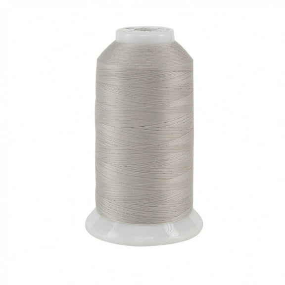 So Fine Polyester Thread 3-ply 50wt 3280yds Silver Screen