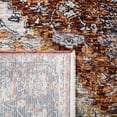 thumbnail image 6 of SAFAVIEH Limitee Abigail Medallion Area Rug, Beige/Rust, 8' x 10', 6 of 7