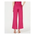 thumbnail image 2 of LUCY PARIS Womens Pink Belted High Waist Pants Size: XL, 2 of 4