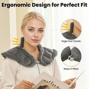 MaxKare Microwavable Heating Pad for Neck and Shoulder,Weighted Heating Pad,Neck and Hot Neck Wrap,Grey