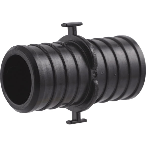 SharkBite 1 Inch Poly Crimp Coupling, Pack of 5, PEX Pipe, PE-RT, UP020A5