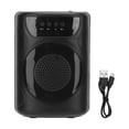 thumbnail image 1 of Altavoz Bluetooth para exteriores, 5 modos de luz, graves pesados, altavoz inalámbrico de alto volumen para fiestas con luz LED, 1 of 10