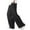 Black, variant on Dagugfen Mens Pants Straight Leg Drawstring Loose Comfy Lightweight Athletic Casual Work Pants Summer