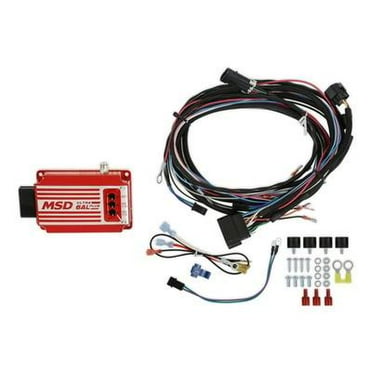 Msd Ignition 6523, Ultra 6Al Plus Ignition Box - Red Finish Performance
