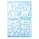thumbnail image 1 of 4 hojas de elementos navideños pegatinas de pared fluorescente calcomanías decorativas, 1 of 4