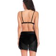 thumbnail image 2 of SAYFUT Women's Swimsuit Sarong Summer Beach Wrap Skirt Swimsuit Bathing Suit Cover up for Women Bikini Swimsuit Swim Cover ups Wrap One-Piece Black, 2 of 8