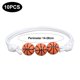 thumbnail image 2 of 10 pulseras de tenis de baloncesto y béisbol para niños, regalo de fiesta de béisbol, pulsera deportiva ajustable, 2 of 5