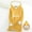 02 Yellow, variant on YueHuiYing Fashion Women's Thickened Warm Pullover Fashionable Casual Long Sleeved Hooded Sweatshirt