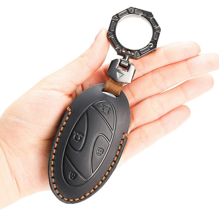 1set Rhinestone Decor Keychain & Car Key Case Compatible With Hyundai, Key  Fob Cover
