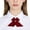 A1#-RD2, variant on Unisex Solid Color Cross Bow Tie - Pre Tied Casual Neckwear, Classic Formal Accessory(Coffee-One Size)