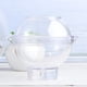 thumbnail image 3 of Molde de vela en forma de bola, molde de vela acrílica, contenedor moldeador de velas, suministro de velas DIY para tienda en casa, 1 ud., 3 of 7