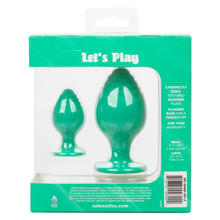 green anal plug Jeweled Anal Plug Set – 3 Metal Sizes for Beginners to Advanced – The  Rabbit Company