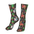 thumbnail image 4 of Panda Polka Dot Cute Pattern Socks,Unisex Fashion Athletic Casual Socks Adult Stockings Sports Socks Travel Socks For Women Men, 4 of 5
