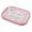 Pink White, variant on Pet Dog Toilet Puppy Potty Tray Potty Tray Potty Pan Detachable Pet Litter Pan Training Pad Holder Potty Trainer Corner Pink White