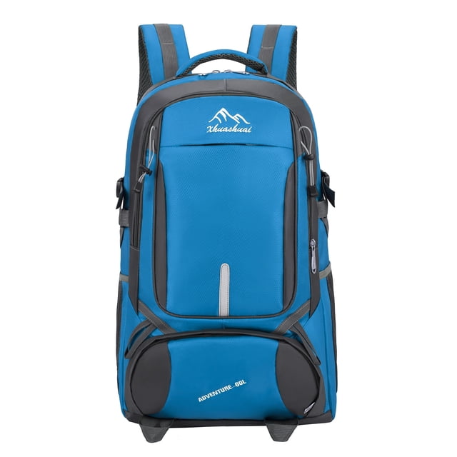 Sac à Dos de Randonnée 60LCamping, Sac à Dos de Voyage, Sac à Dos de Randonnée, Sac à Dos de Sport en Plein Air, Sac de Voyage, Adapté pour les Excursions de Camping en Montagne
