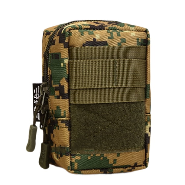 Advancent Bolso de hombro resistente al desgaste impermeable de gran capacidad Unisex paquete de pecho adhesivo bandolera monedero Jungle Digital Escalada jungla digital Advancent OD024221-05