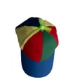 thumbnail image 4 of Rainbow Propeller Nerd Adjustable Hat Halloween Costume Cosplay Accessory, 4 of 7