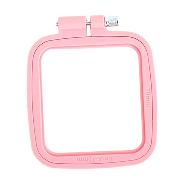 Aro floral, aros de bordado, aros de puntada para colgar en la pared hechos a mano Los 7x7.5cm