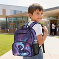 thumbnail image 4 of Jeiento Galaxy Dragon Toddler School Bag for 3-5 Year Old, 13.5 Inch Lightweight Preschool Backpack for Boys & Girls, 5 Compartment Bookbag with Top Handle, 4 of 7