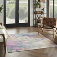thumbnail image 2 of Nourison Passion Modern Ivory Multicolor 4' x Square Area Rug  (4 Square), 2 of 9