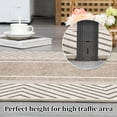 thumbnail image 5 of BorderRugs 2x6Runners Rugs for Hallways Thin Non Slip RugsHallway Runnerfor Bedroom Bathroom,Grey, 5 of 9