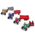 thumbnail image 5 of High Simulation Mini Toy,Agricultural Farmer Vehicle Model, Die Cast Metal Farm Machinery Toys,1:64 Scale High Simulation Agricultural Farmer Vehicle Model Mini Kids Car Toy(4pcs), 5 of 9