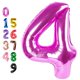thumbnail image 1 of Globo Número Enyeopd 40 Pulgadas Rosa Fucsia para Fiestas, 1 of 6