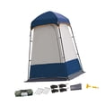 thumbnail image 3 of Playa de carpa de ducha de carpa de privacidad con bolsa de transporte configuración fácil de refugio impermeable para acampar el vestuario del Azul, 3 of 8