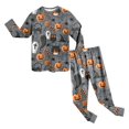 thumbnail image 7 of Enyan Halloween Pjs Boys Pumpkin/Ghost Sleepwear Set Long Sleeve Kid Loungewear Pjs 2-Piece Set Halloween Pajamas for Boys(7-8 Years), 7 of 7
