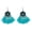 Style 4, variant on Bohemian Tassel Drop Earrings Circle Shape Cotton Fringe Earinngs For Women Gift-Style 1