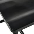 thumbnail image 3 of Better Homes & Gardens Gerald Counter Stool 2 Pack, Rich Black Finish, 3 of 7
