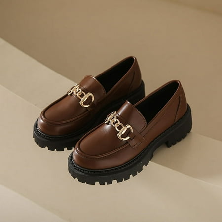 

hotio 2024 Japanese JK platform slip on French loafers Light