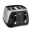 Oster 4Slice Brushed Stainless Steel Toaster