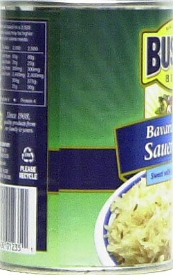 Bush Kraut Bavarian 15 Oz