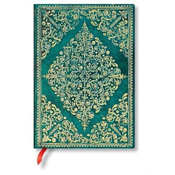 Paperblanks | Oceania | Diamond Rosette | Hardcover | Midi | Unlined | Elastic Band Closure | 144 Pg | 120 GSM (Diary)
