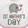 thumbnail image 4 of Inktastic 1st Mothers Day Boys or Girls Baby Bib, 4 of 4