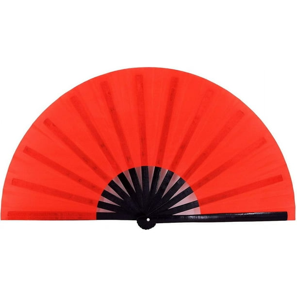Abanicos plegables grandes, accesorios para festivales Rave para hombres/mujeres, abanico de mano japonés chino, abanico de regalo, abanico Drag Queen, abanico de rendimiento, aban