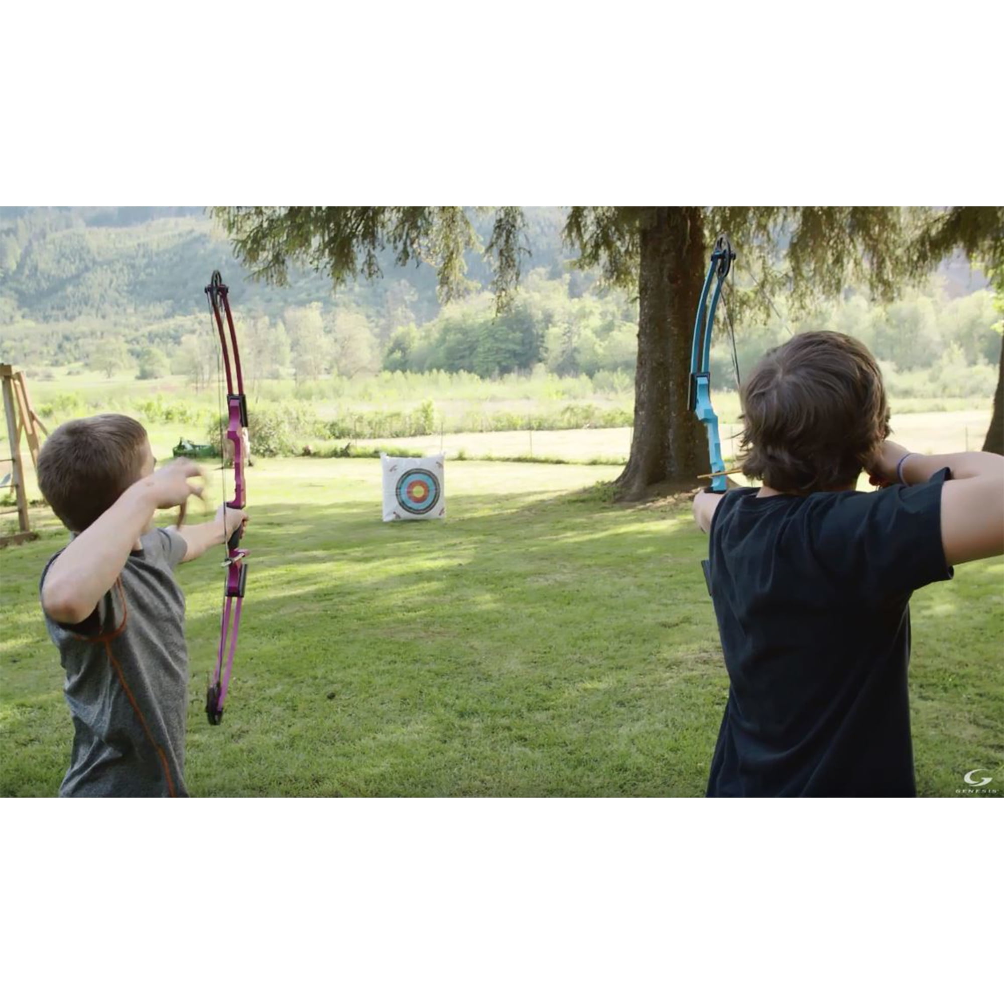 Genesis Archery Original Adjustable Right Handed Bow, Black (5 Pack)
