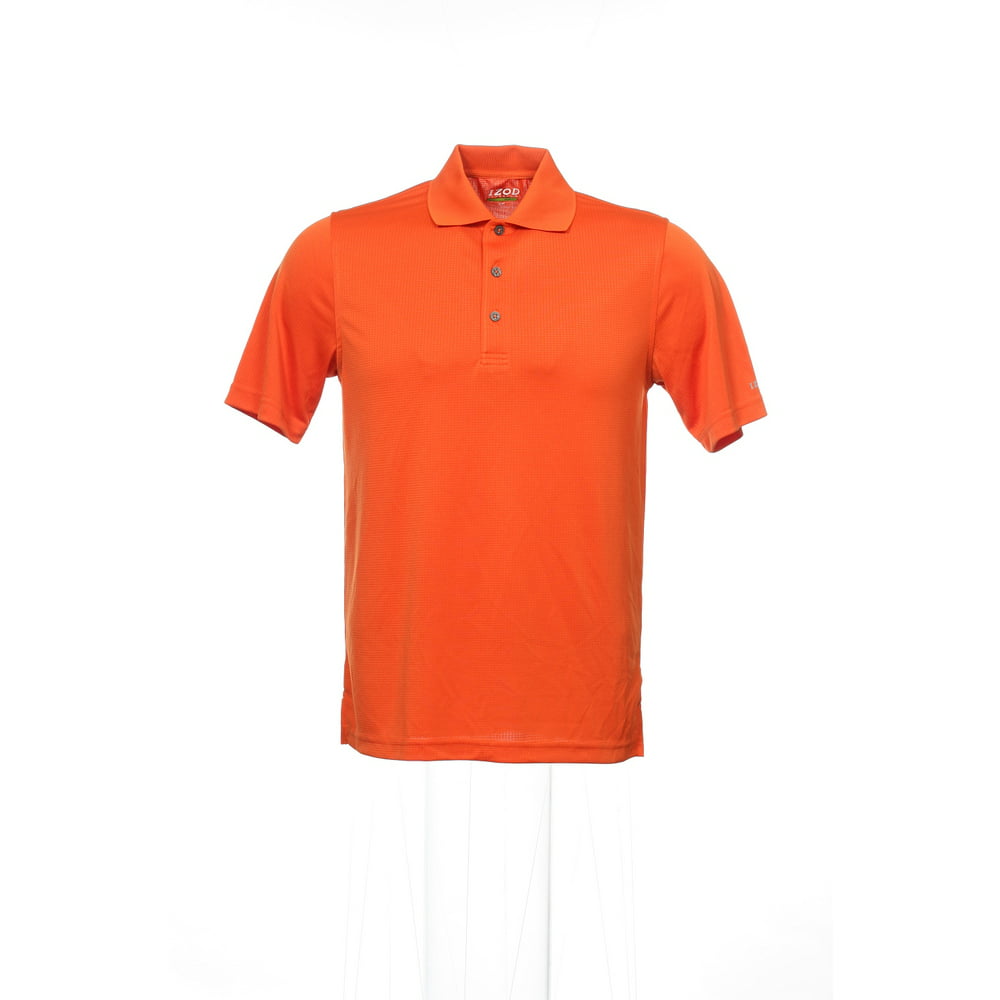 Izod Golf Orange Polo Shirt Golf , Size Small - Walmart.com - Walmart.com