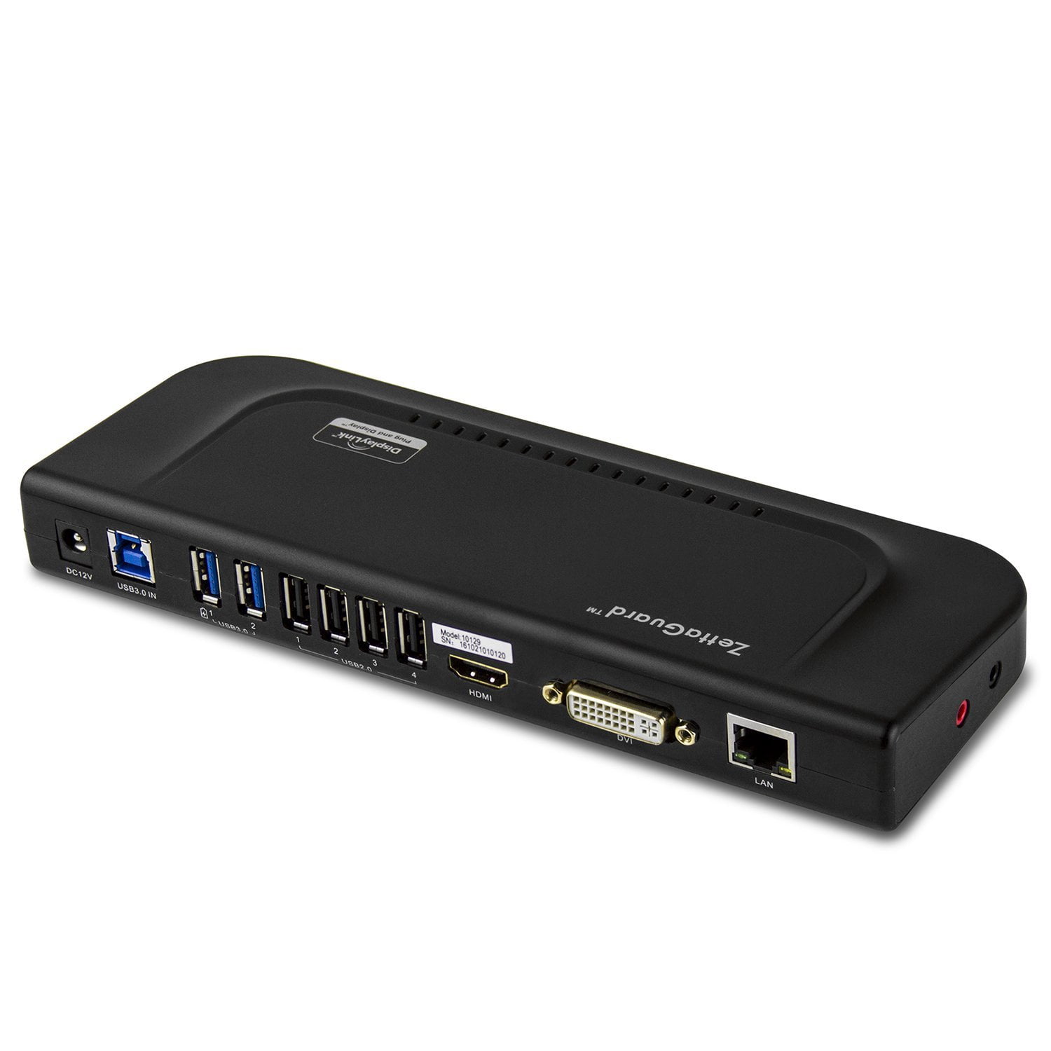 ZettaGuard ZDS-100 Multimedia Ultra Dual Video USB 3.0/2.0 Universal Docking Station (10129)