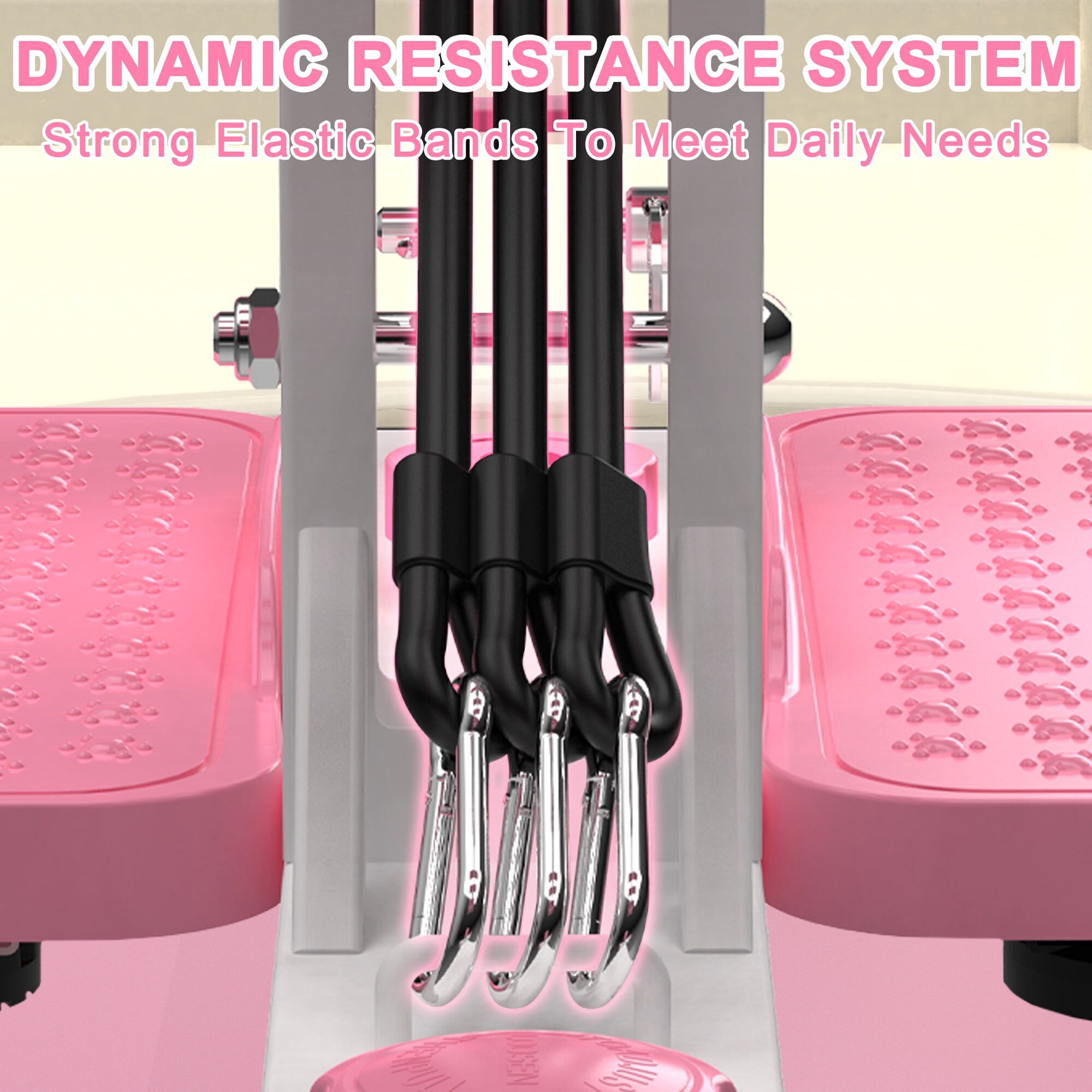 Exercise Equipment Deep Squat Machine for Home-Glutes Trainer Machine with Resistance Bands Squat Assist Trainer for Core & Legs Workout Ideal for Home Gym, Apartment & Office,Workout Equipment