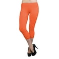 thumbnail image 2 of Vivian's Fashions Capri Leggings - Cotton, Lace (Misses and Misses Plus Sizes), 2 of 4