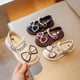 thumbnail image 3 of Zapatos de cuero negro para niñas Zapatos de cuero blanco Zapatos de princesa de alto rendimiento Zapatos de bebé súper suaves para primavera y otoño, 3 of 6