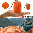 thumbnail image 2 of Sac de Couchage Simple d'Urgence, Chaud Imperméable Survie en Plein Air Camping Randonnée 2 Pcs, 2 of 3