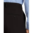 thumbnail image 2 of Haggar Men's Premium Comfort Straight Fit Flat Front Dress Pant, 2 of 4