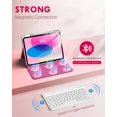 thumbnail image 3 of Funda MoKo para iPad con teclado Bluetooth desmontable de 11 pulgadas Pitaya, 3 of 8